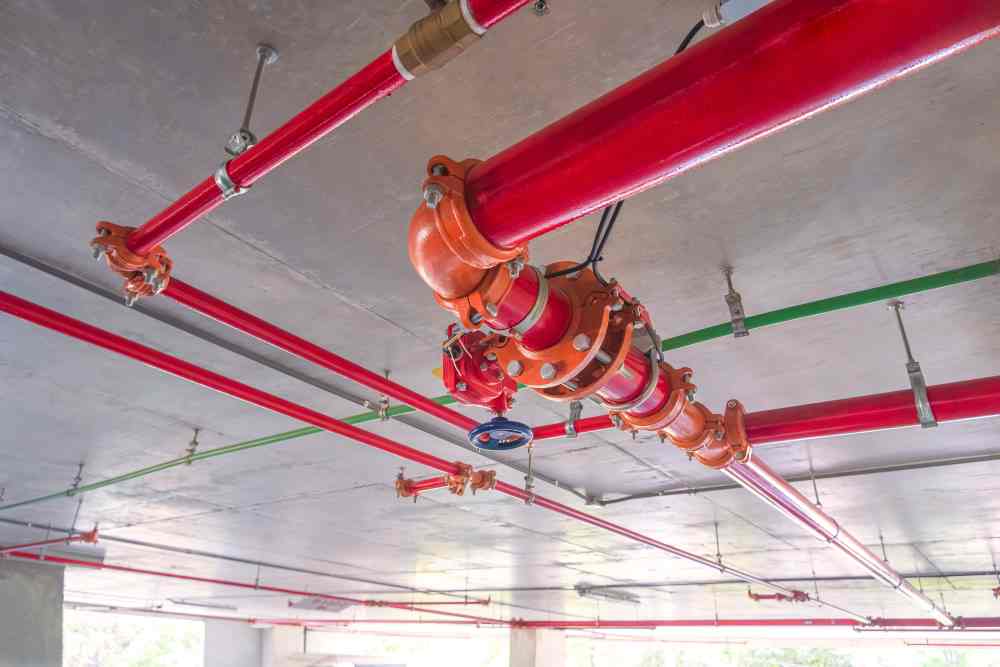 Industrial Automatic Fire Sprinkler and Suppression System